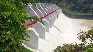 পানির স্তর কমায় কাপ্তাই বাঁধের ১৬ জলকপাট বন্ধ